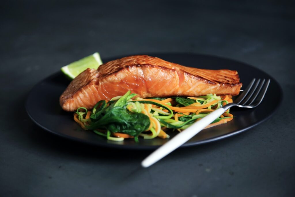 honey glazed salmon