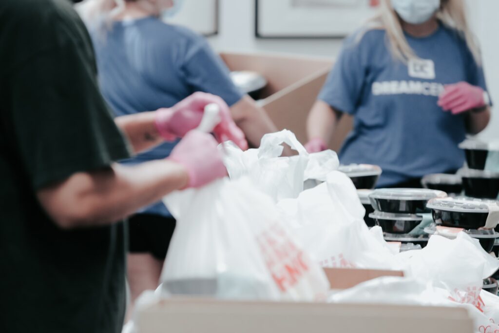 food bank Grimsby UK