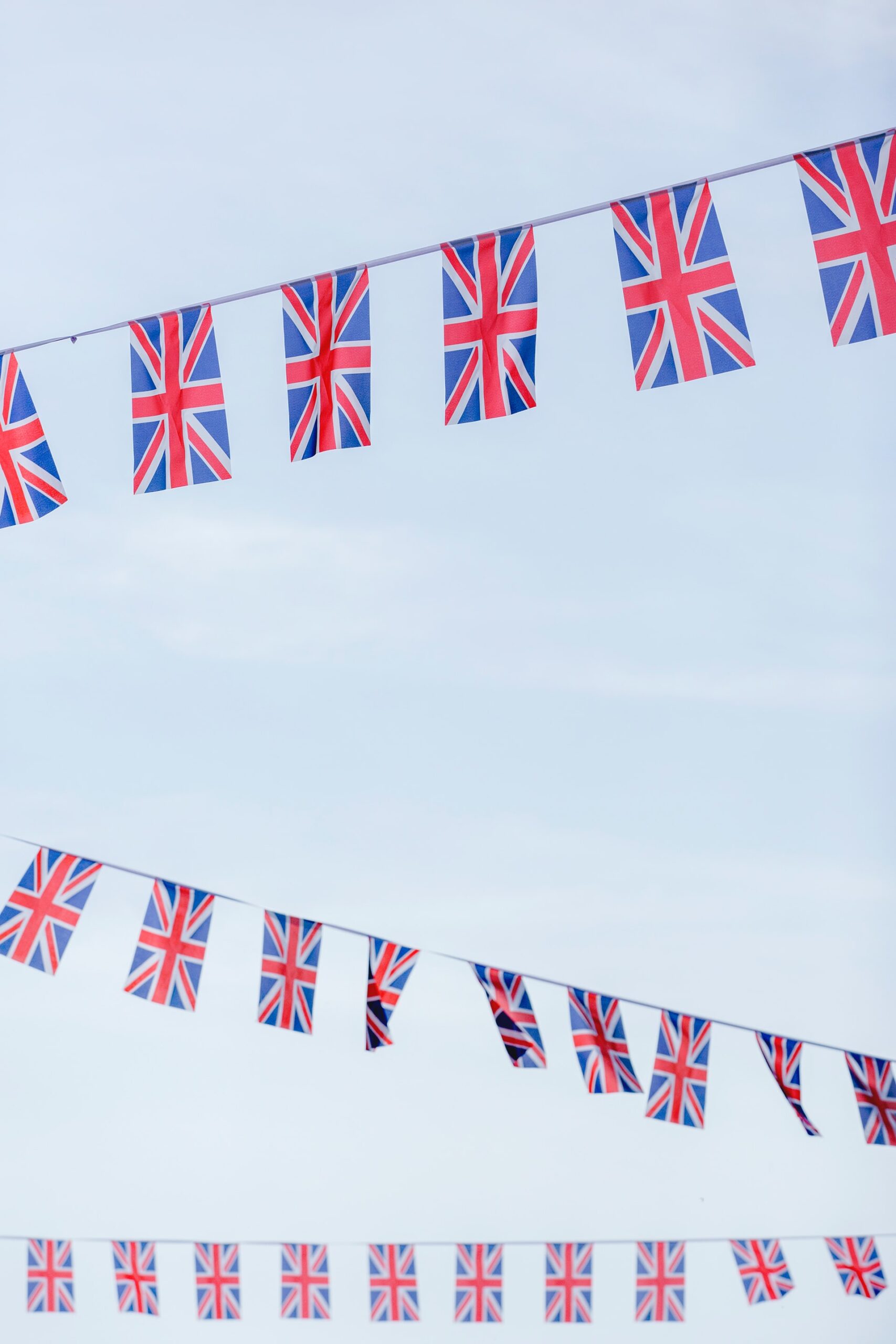 Union Jack flags for Jubilee in Grimsby