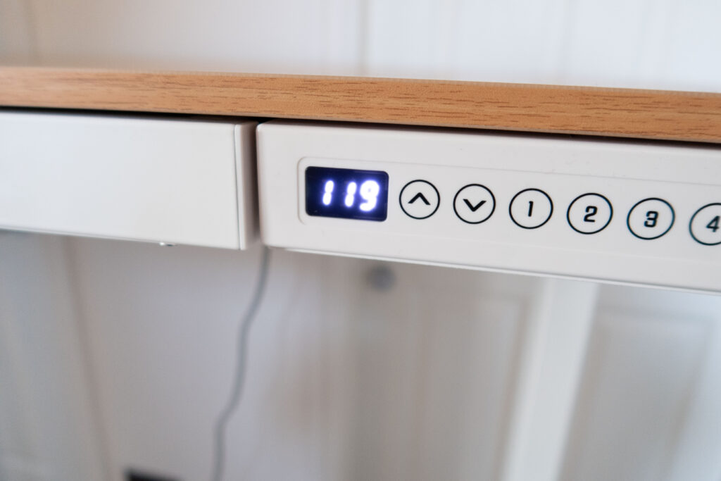 close up of desk