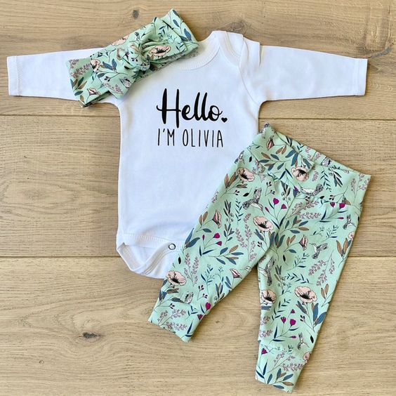 personalised baby clothes