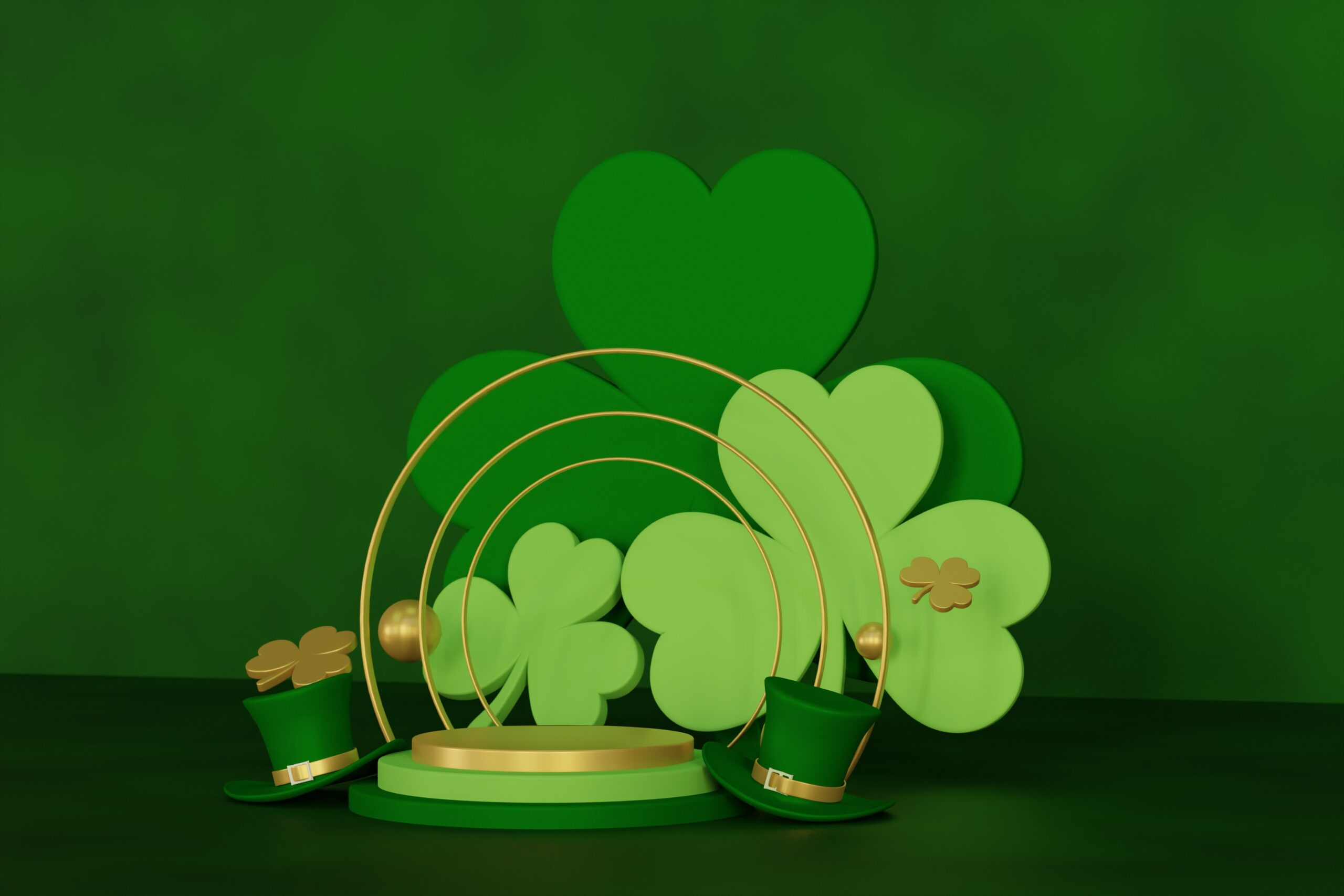 st patricks day shamrocks
