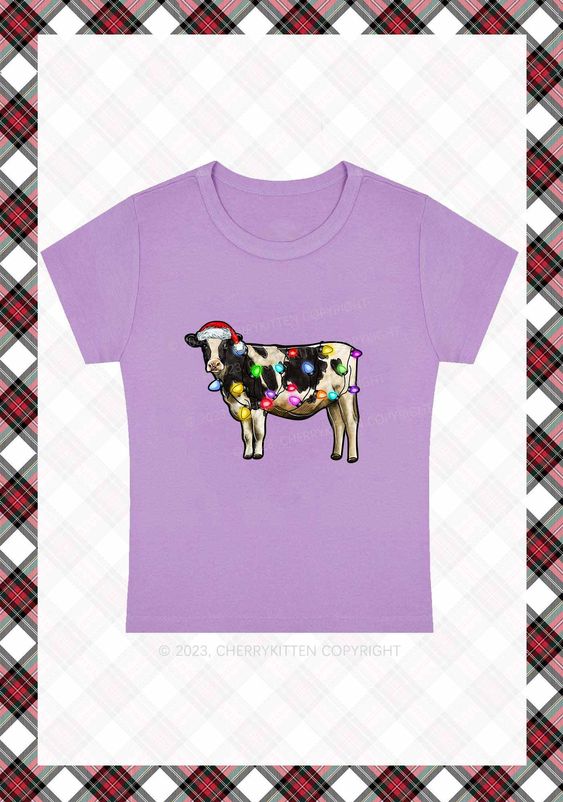 Christmas cow