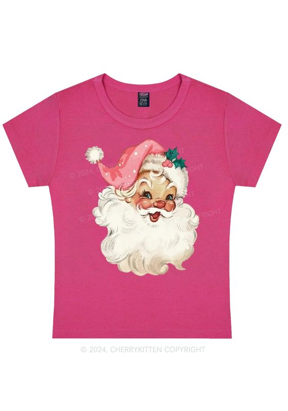 Vintage santa face tee